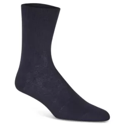 Ankel Strømpe Bomuld, Dark Blue