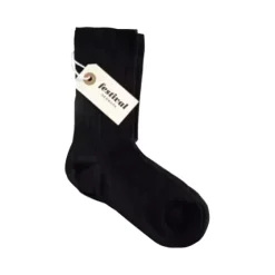Bamboo Ankel Strømpe, Black