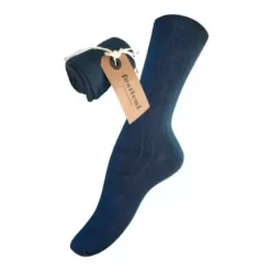 Bamboo Ankel Strømpe, Denim