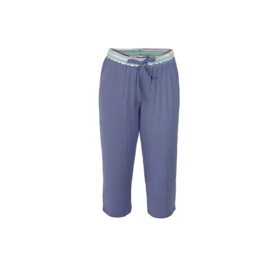 Bamboo Pyjamas Kort Ærme, Blue-Lilac Aquarel