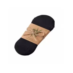 Bamboo Sneaker Sock 3-Pack, Black