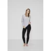 Bambus - Bomuld Leggings, Sort