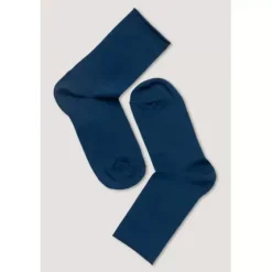 Bambus Ankelstrømpe, Indigo