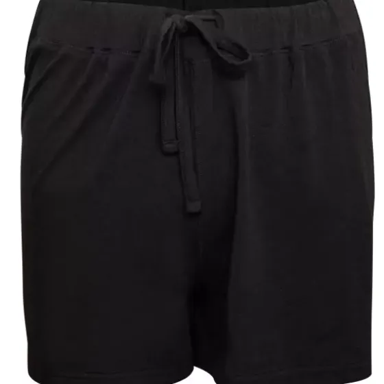 Bomuld - Bambus Shorts, Black