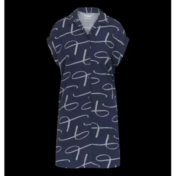 Boyfriend Natkjole, Blue Dark Combination