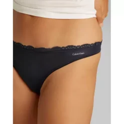 Calvin Klein String, Sort