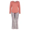 Cotten Fannel Pyjamas, Terracotta