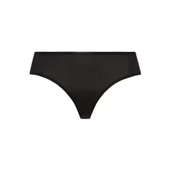 Cotton Seamless Midi, Black