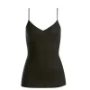 Cotton Seamless Top, Black
