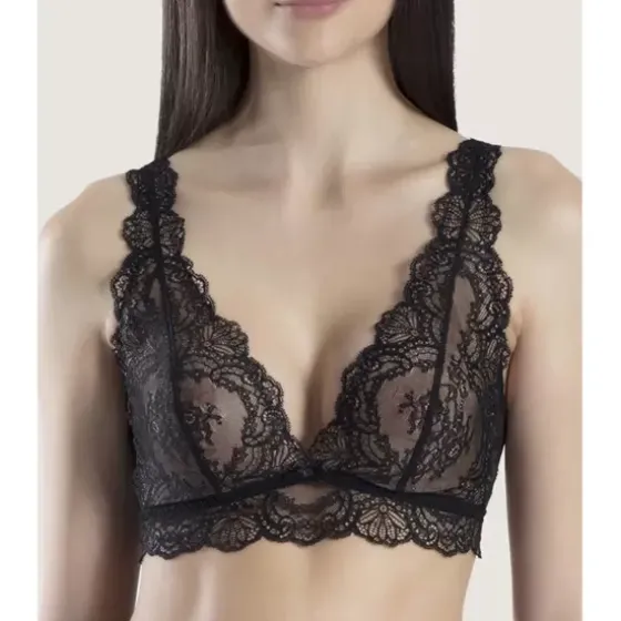 Danse Des Triangle Top, Noir