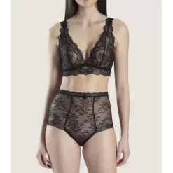 Danse Des Triangle Top, Noir
