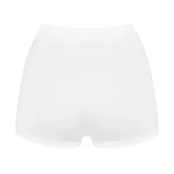 Double Comfort Shorts, White