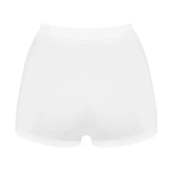 Double Comfort Shorts, White