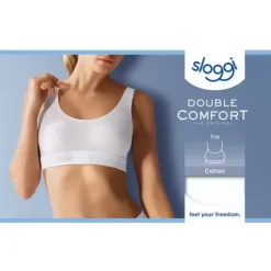Double Comfort Top, White