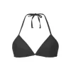 Drew Triangle Bikini Top, Sort