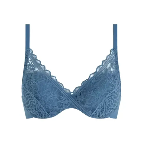 Floral Touch Bra Fill, Jeans Blue