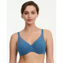 Floral Touch Bra Fill, Jeans Blue