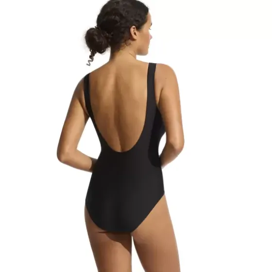 Garden Party One Piece, Black