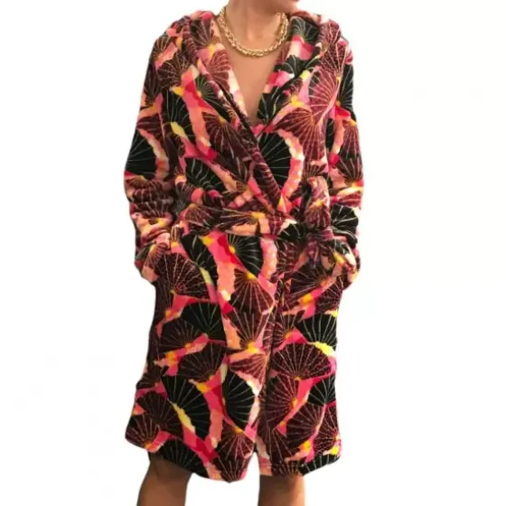 GEISHA HOODED KÅBE 100CM MULTI