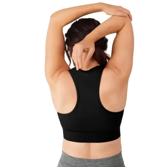 Gloria Sports Bh Med Lynlås, Black