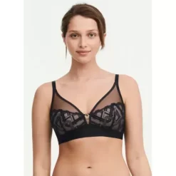 Graphic Support Bra U/Bøjle, Black