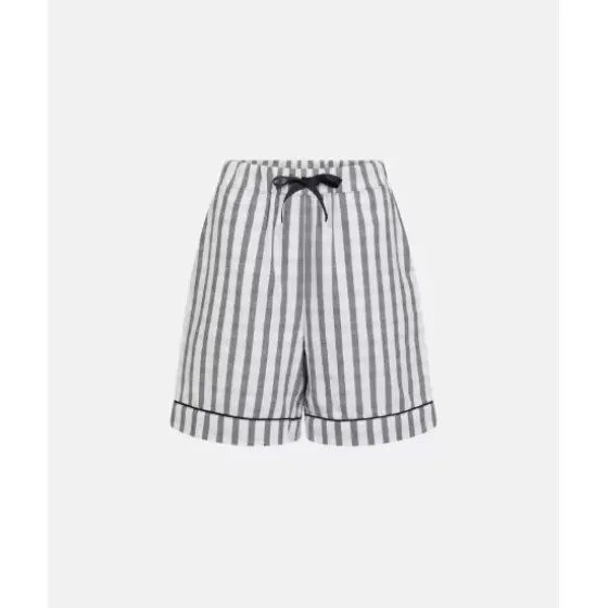Jbs Natshorts Lang, Grey Stripes