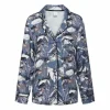 Josephine Shirt, Blue Fog
