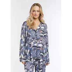 Josephine Shirt, Blue Fog