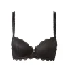Julia Lace Padded Bra, Black