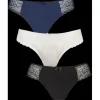 Lace Tai 3-Pack, Navy