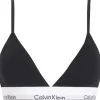 Lightly Lined Triangle Bra, Black