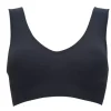 Lucia Bamboo Bra Top, Sort
