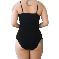 Maja Bambus Top M/Tynde Stropper, Sort