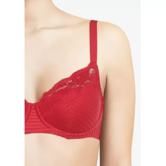 Marilyn Padded BH, Congo Red