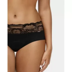 Menstruations Trusse Hipster, Sort