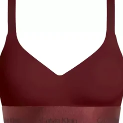 Modern Cotton Bralette, Juneberry