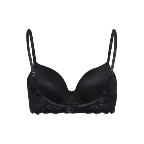 MOMENTS T-SHIRT BRA 0019 BLACK