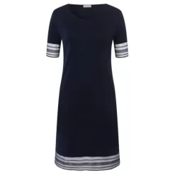Natkjole Kort Ærme, Deep Navy