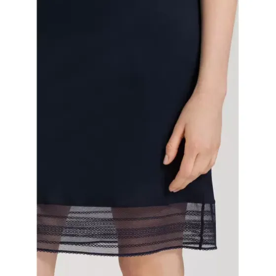 Natkjole Kort Ærme, Deep Navy