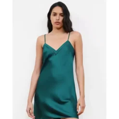 Nightshade Silke Natkjole, Oriental Green