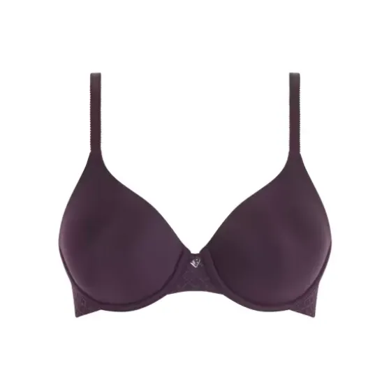 Norah Chic T-Shirt Bra, Aubergine
