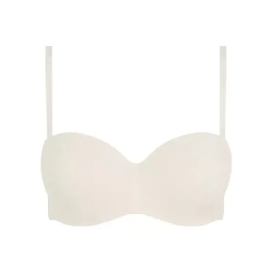 Norah Stropløs T-Shirt Bra, Talc