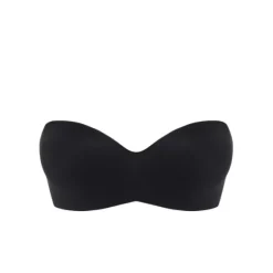 Norah Stropløs T-Shirt Bra, Sort