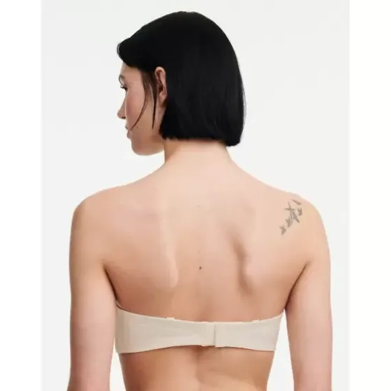 Norah Stropløs T-Shirt Bra, Talc