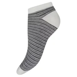 3-Pack Sneaker Bambusstrømper, Mørkeblå/Hvid