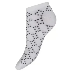 3-Pack Sneaker Bambusstrømper, Mørkeblå/Hvid