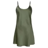 Pure Silk Round Neck, Spring Green