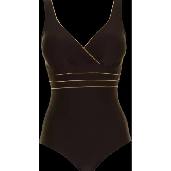 Samos Badedragt, Black/Gold