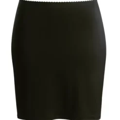 Satin Deluxe Skørt, Black