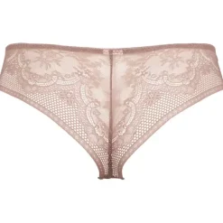 Seamless Lace String 3-pak, Dusty Rose
